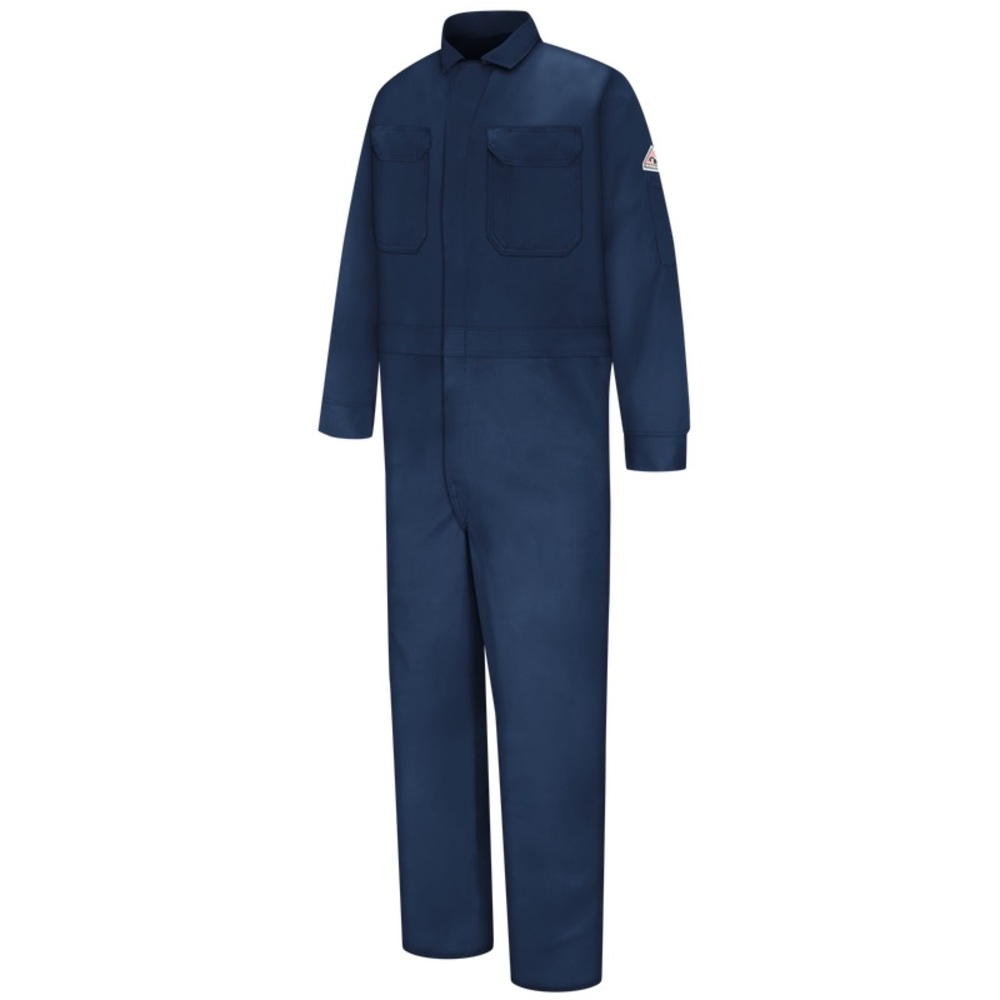 Navy Blue Bulwark Fire Resistant Coveralls
